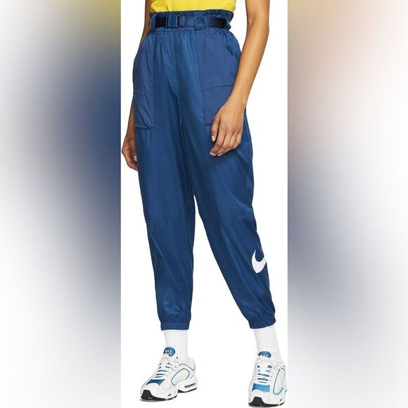 Nike Pants - 🚨FINAL OFFER Nike Blue Windrunner Workout Pants Size Small